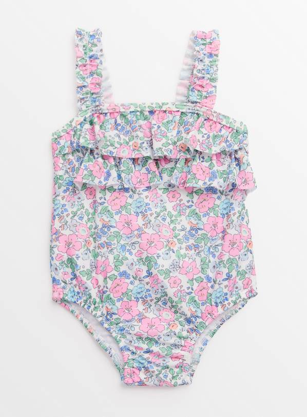 Ditsy Floral Print Swimsuit Up to 3 mths